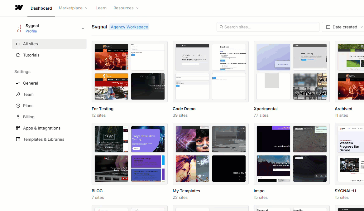 Custom workspace names demo